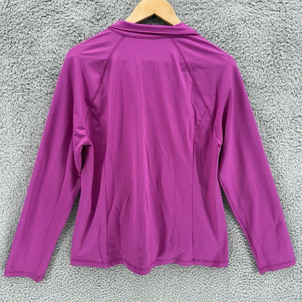 EP Pro Jacket Womens L Full Zip Long Sleeve Tennis Golf Athletic‎ Sports Pink